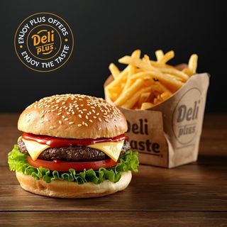 Cheeseburger On the Go - classic size + Fries
