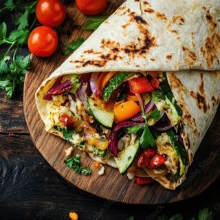 Малък вегетариански дюнер (240г)