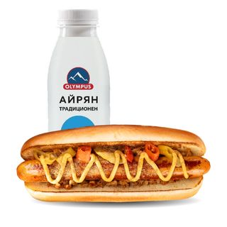 БАЛКАНСКИ ХОТ ДОГ + Aйрян Олимпус/BALKAN DOG + Ayran Olympus