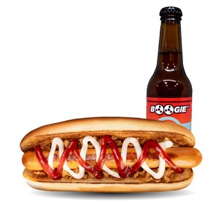 КЛАСИКА ХОТ ДОГ + Бира Буги/CLASSIC DOG + Boogie Beer