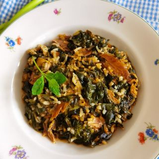 Агнешко със спанак и ориз (350гр)