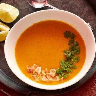 Крем супа от сладък картоф и морков (300 мл)