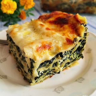 Лазаня със спанак (350 гр)