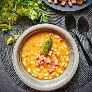 Боб чорба бекон (300 мл)