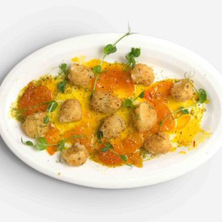 Моцарелени Хапки със сладко от Жълти Чери Доматки (150г)