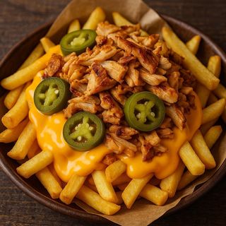 Чедър Картофки с Пилешко