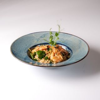 Орзо паста със скариди (300г)