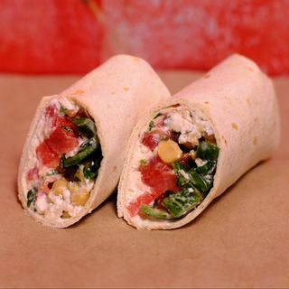 Тортила с домати и козе сирене