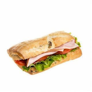 Чабата със свинско филе