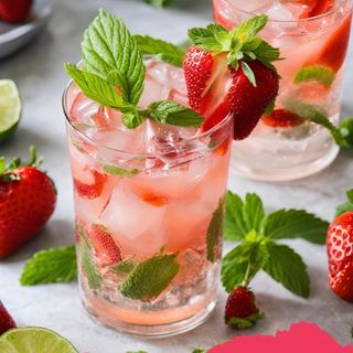 Ягодово безалкохолно Мохито 