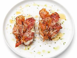 Карбонара тост