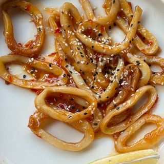 Калмари на тиган (200г)