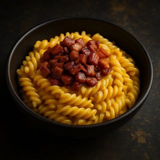 Mac&Cheese с панчета