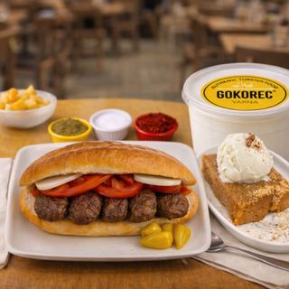 Кюфте в хлебче & Халва с Грис