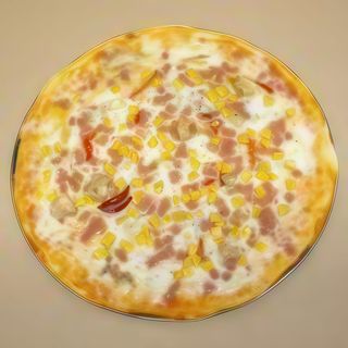 Пица с шунка и царевица (1200г)