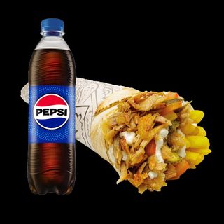 Голям Дюнер + Пепси 0.500