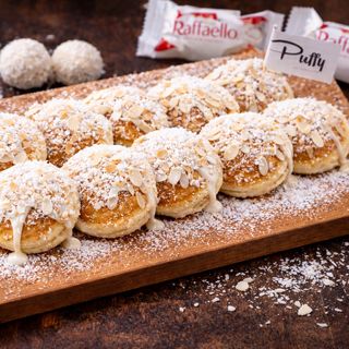 Raffaello - бял шоколад, филиран бадем и кокос