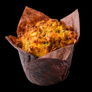 Кето мъфин с тиквички и чедър