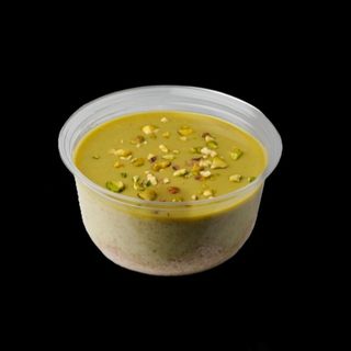 Чийз кейк с шам фъстък и лимонов хайвер