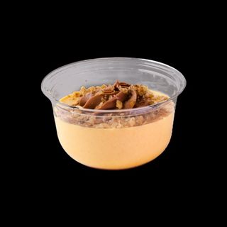 Крем брюле с тиква и шоколадов ганаж 