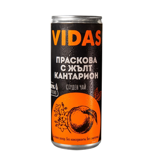 Vidas  праскова с жълт кантарион 250 мл