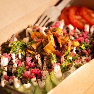 Двоен Пилаф с Телешко месо (390гр)