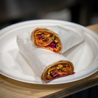 Чий Кьофте в лаваш