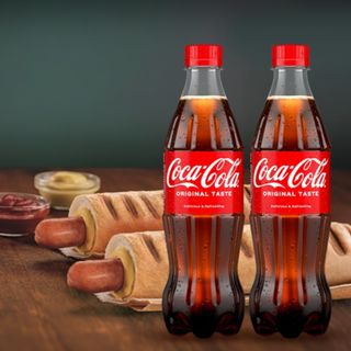 Комбо 2бр Хотдог XXL 220Г+2бр Кока Кола0.5Л