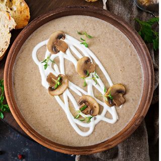 Гъбена крем супа
