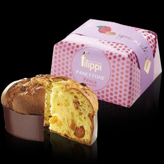 Италианско панетоне с кандирани праскови и макарони – Filippi – 1 кг.