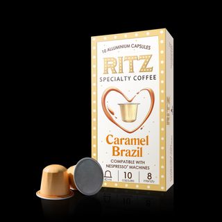 Кафе капсули Бразилия с вкус на карамел – Nespresso® съвместими капсули - 10 бр.