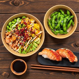 Poke Lunch Menu