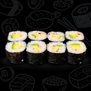 Хосомаки авокадо (120гр)