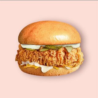 Чеснов чътър бургер