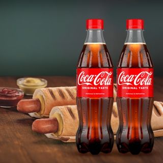 Комбо 2бр Хотдог XXL 220Г+2бр Кока Кола0.5Л