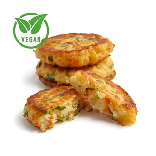 Картофени кюфтета със зеленчуци (2 бр.)