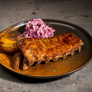 Корейски BBQ ребра 550г