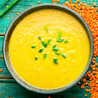 Крем супа от червена леща