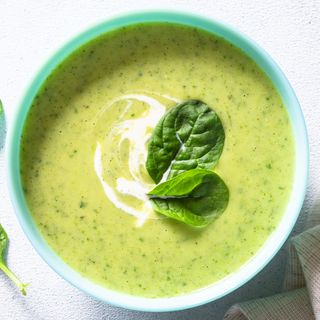 Спаначена крем супа