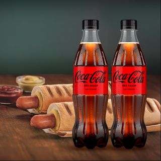 Комбо 2бр Хотдог XXL 220Г+2бр Кока Кола Зеро 0.5Л