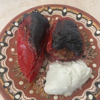 Пълнени чушки постни