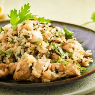 Ризото с пиле