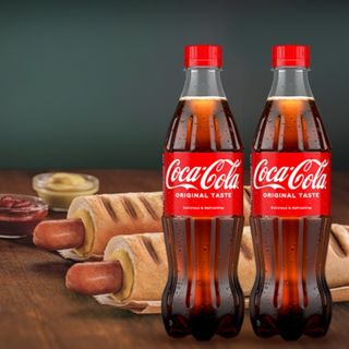 Комбо 2бр Хотдог XXL 220Г+2бр Кока Кола0.5Л