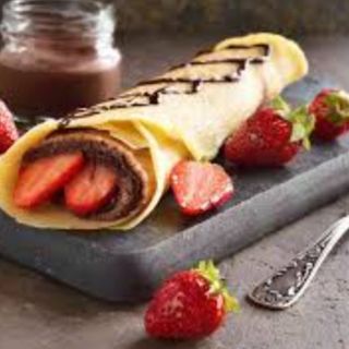 Палачинка с ягоди и шоколад 