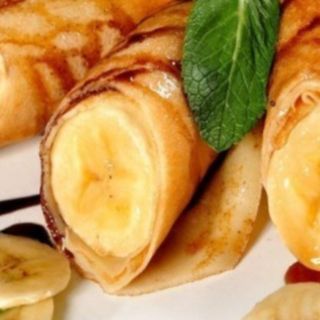 Палачинка с мед и банани