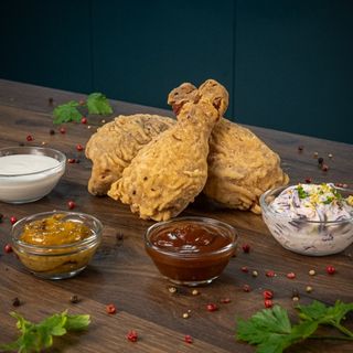 Порция пържени бутчета