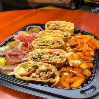 Египетска шаварма порция (700г)