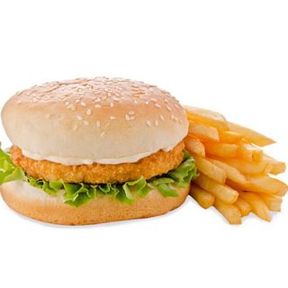 Бургер с Пилешко (350г)