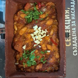 Боб на плоча