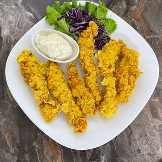 Пилешки флейки с корнфлейкс (400гр)